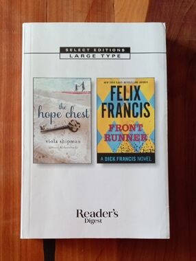 Reader's Digest 2 In 1 Fictional Novels Large Print